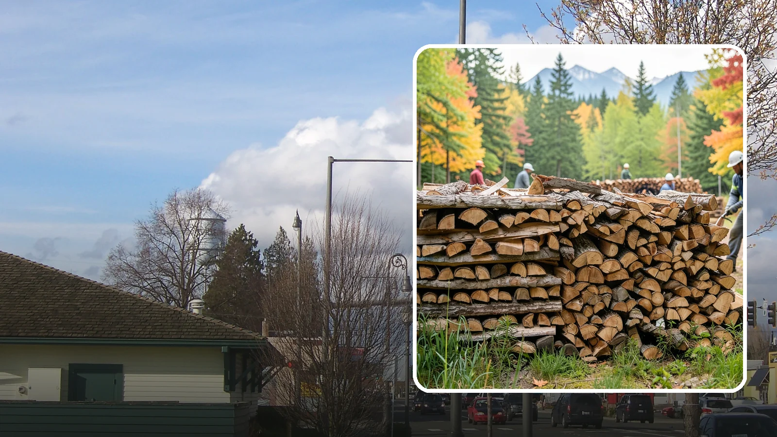 Wedding Firewood in Marysville, Snohomish County, WA - We supply clean, seasoned firewood for Pacific Northwest weddings so ceremony and reception fires light beautifully on the big...