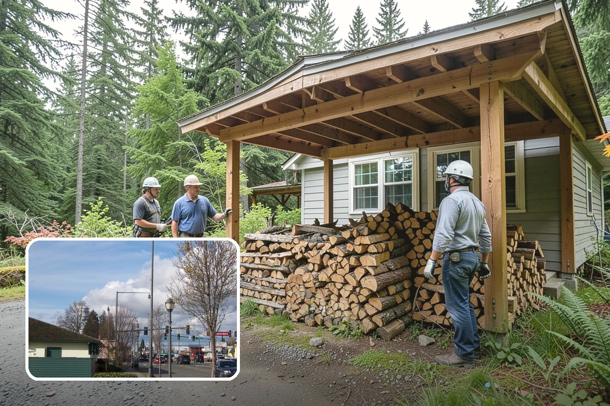 Wedding Firewood in Marysville, Snohomish County, WA - Fully seasoned wood that lights cleanly on cue