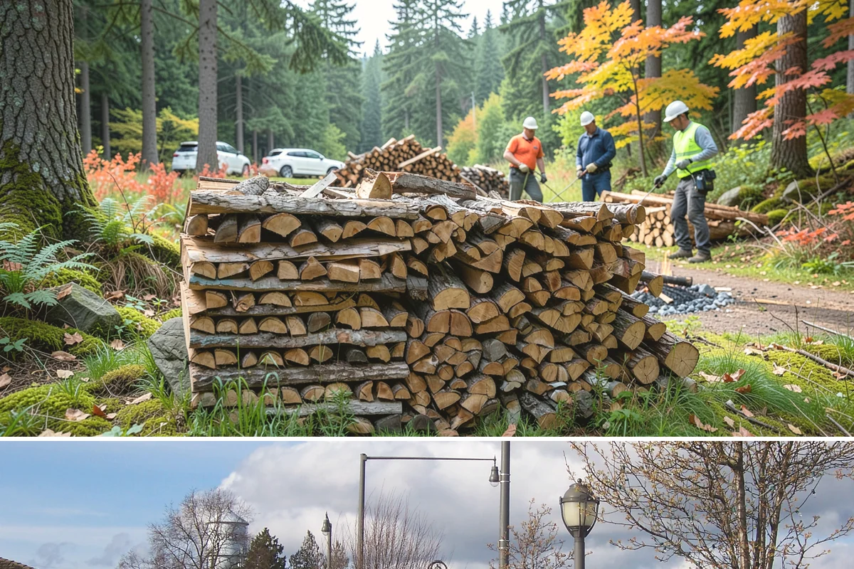 Wedding Firewood in Marysville, Snohomish County, WA - Reserve wedding firewood early for the popular spring, summer, and fall wedding seasons.