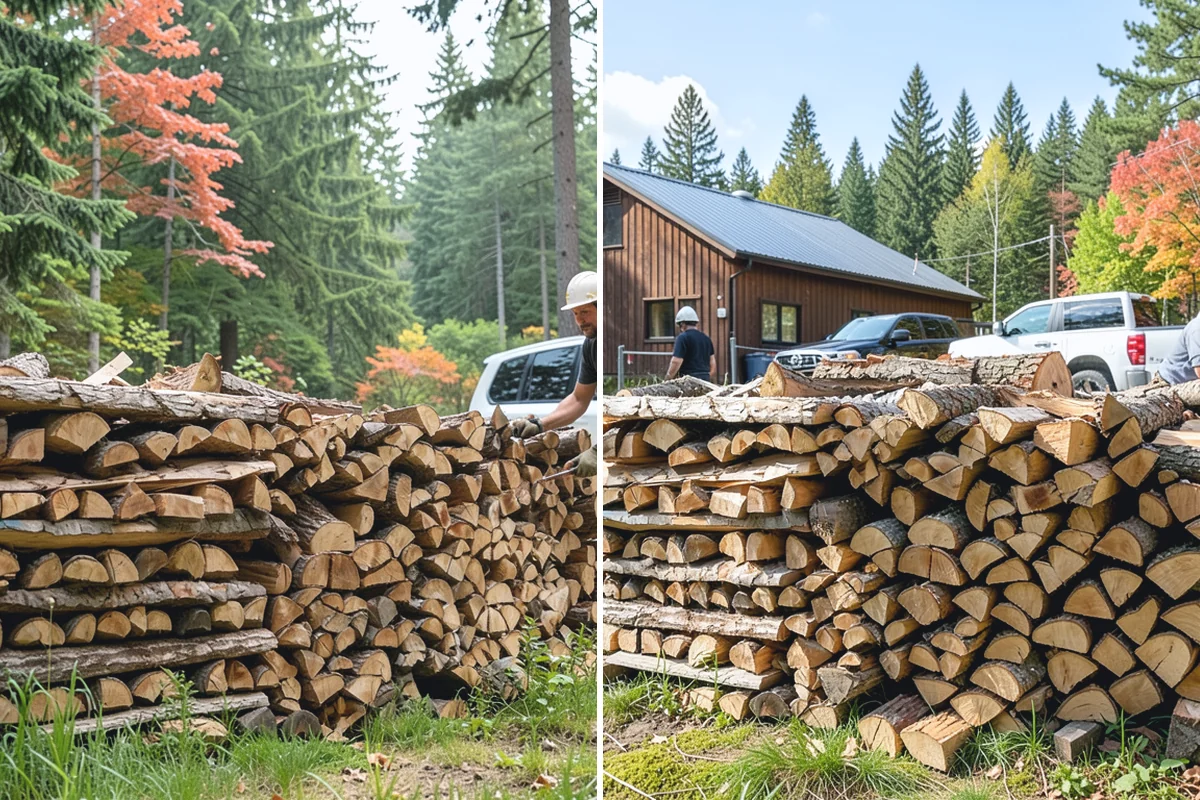 Wedding Firewood in Medina, King County, WA - Confirm the date, venue, and fire features