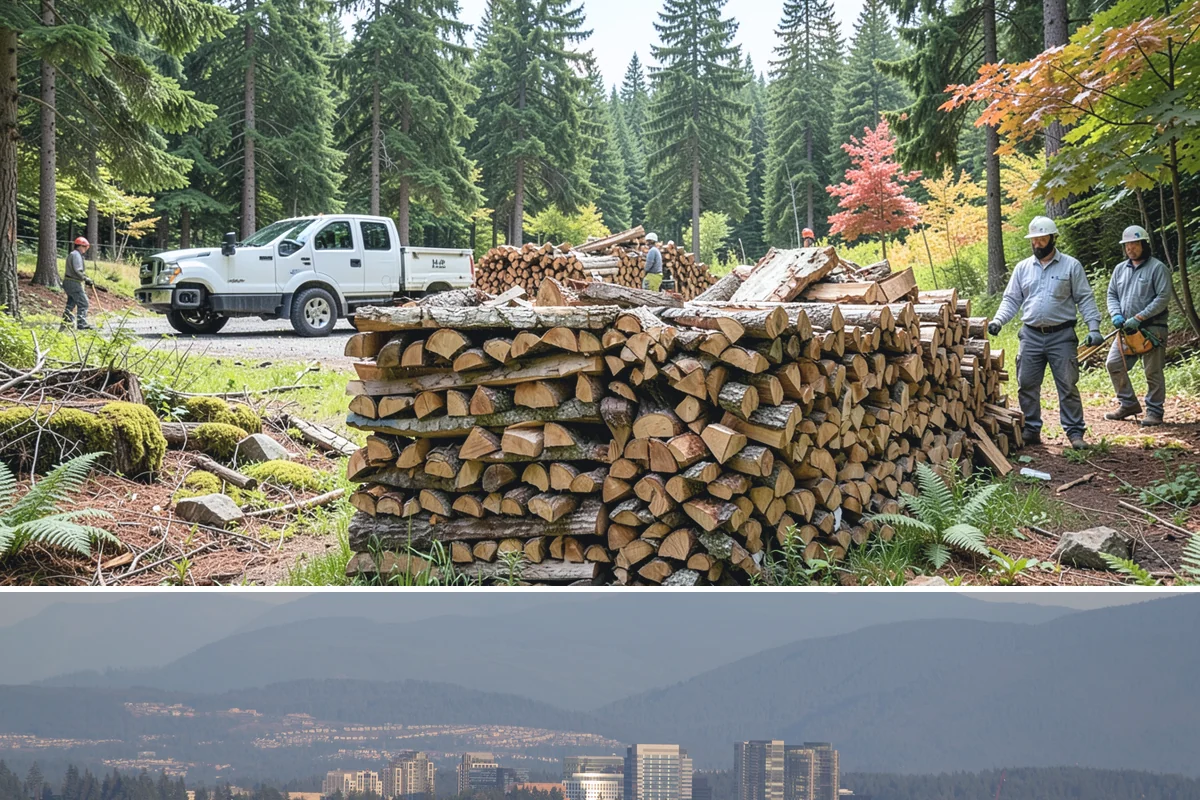 Wedding Firewood in Medina, King County, WA - Reserve wedding firewood early for the popular spring, summer, and fall wedding seasons.