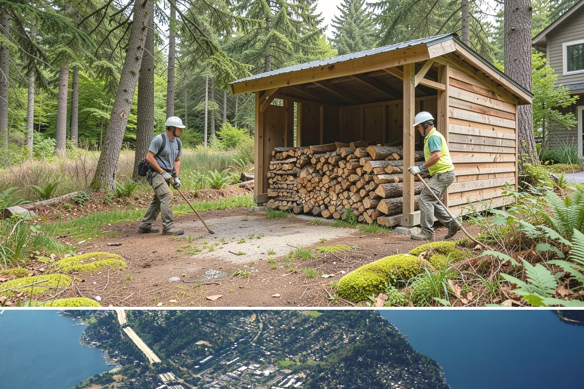 Wedding Firewood in Mercer Island, King County, WA - Reserve wedding firewood early for the popular spring, summer, and fall wedding seasons.