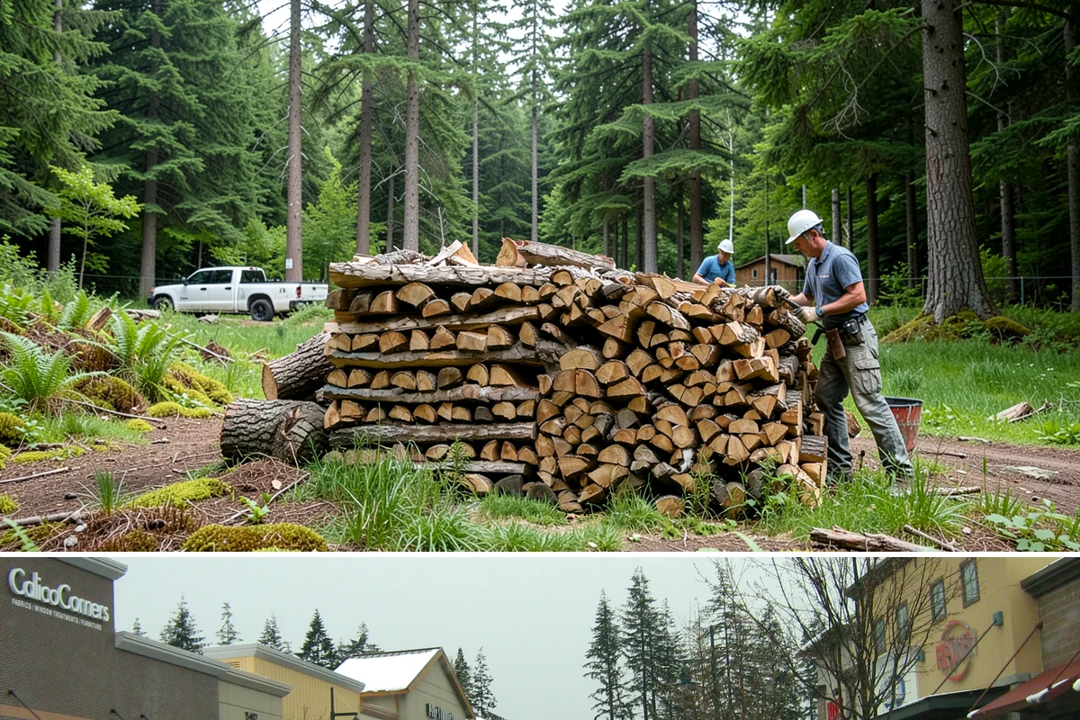 Wedding Firewood in Mill Creek, Snohomish County, WA - Reserve wedding firewood early for the popular spring, summer, and fall wedding seasons.