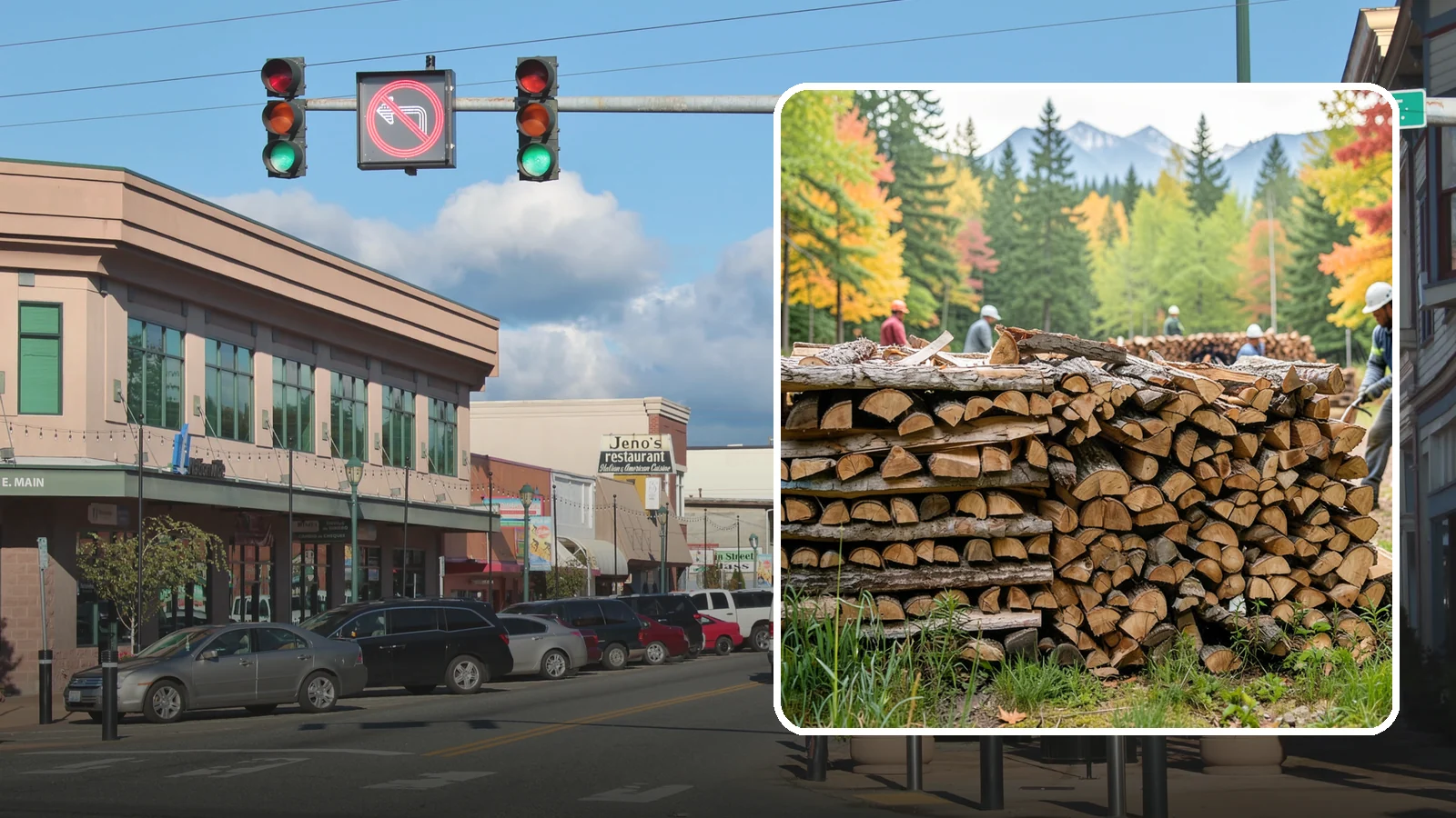 Wedding Firewood in Monroe, Snohomish County, WA - We supply clean, seasoned firewood for Pacific Northwest weddings so ceremony and reception fires light beautifully on the big...
