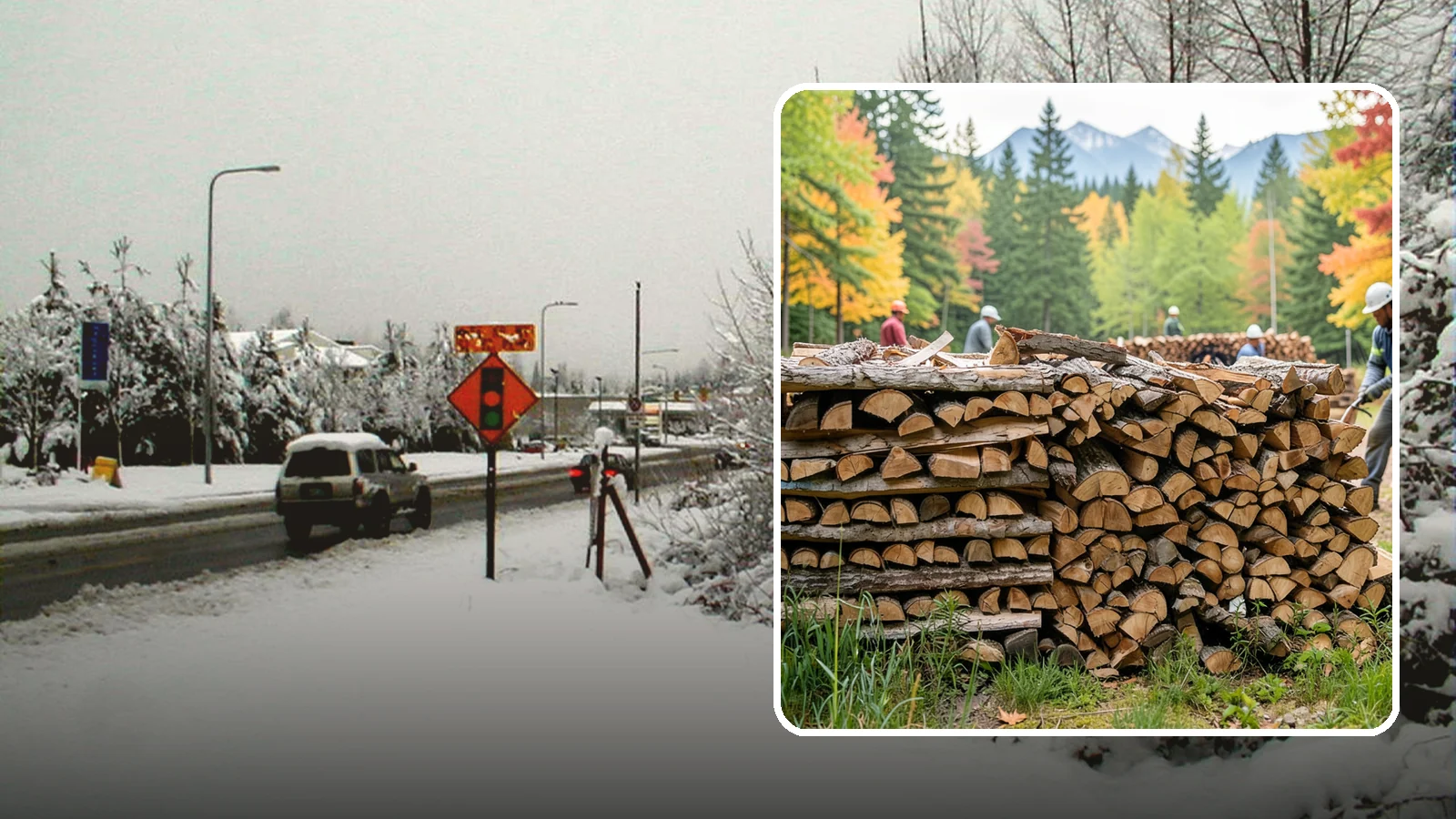 Wedding Firewood in Newcastle, King County, WA - We supply clean, seasoned firewood for Pacific Northwest weddings so ceremony and reception fires light beautifully on the big...