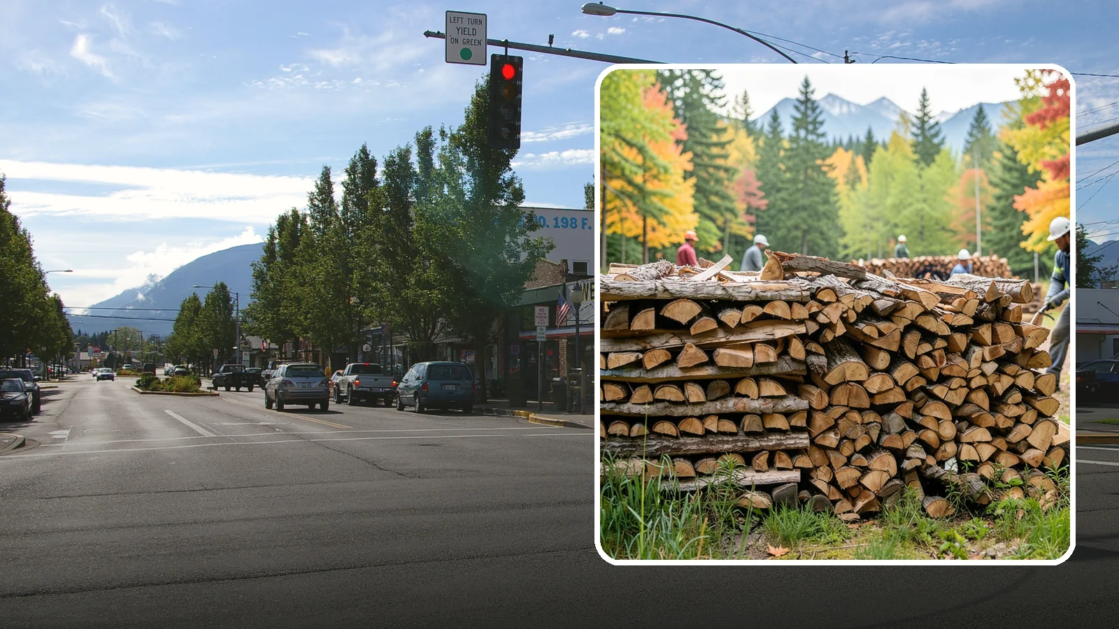 Wedding Firewood in North Bend, King County, WA - We supply clean, seasoned firewood for Pacific Northwest weddings so ceremony and reception fires light beautifully on the big...