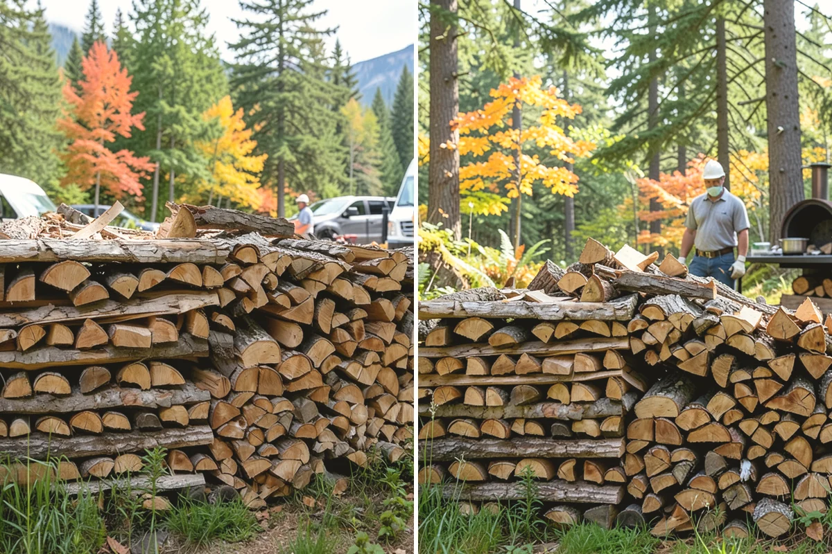 Wedding Firewood in North Bend, King County, WA - Confirm the date, venue, and fire features