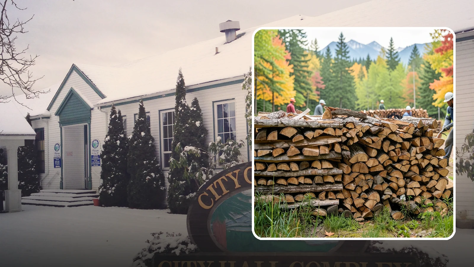 Wedding Firewood in Pacific, King County, WA - We supply clean, seasoned firewood for Pacific Northwest weddings so ceremony and reception fires light beautifully on the big...
