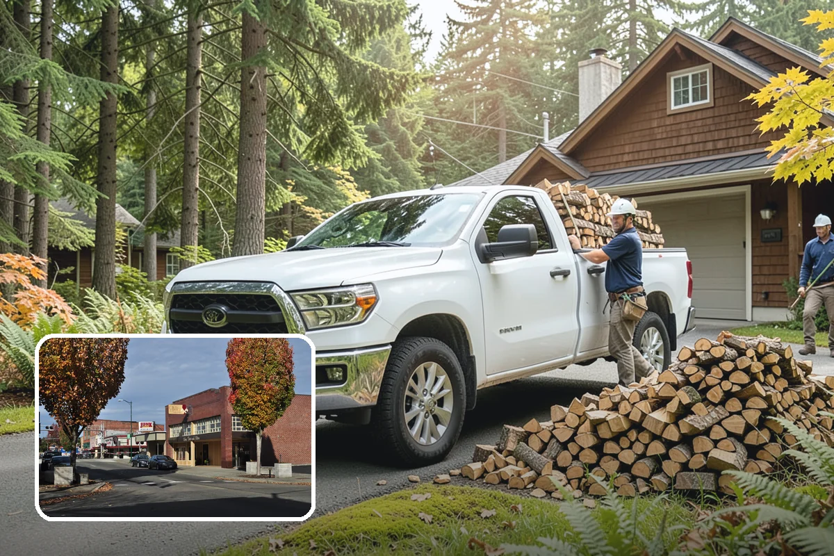 Wedding Firewood in Puyallup, Pierce County, WA - Fully seasoned wood that lights cleanly on cue