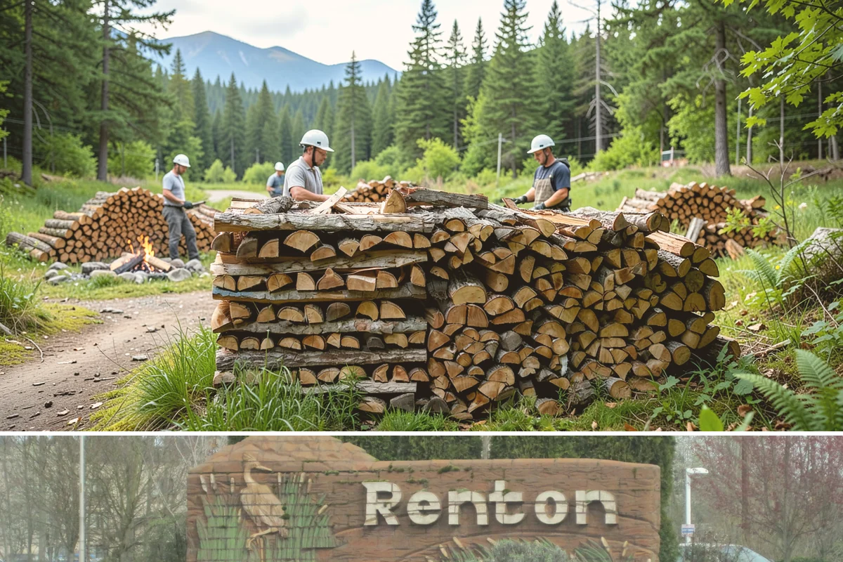 Wedding Firewood in Renton, King County, WA - Reserve wedding firewood early for the popular spring, summer, and fall wedding seasons.