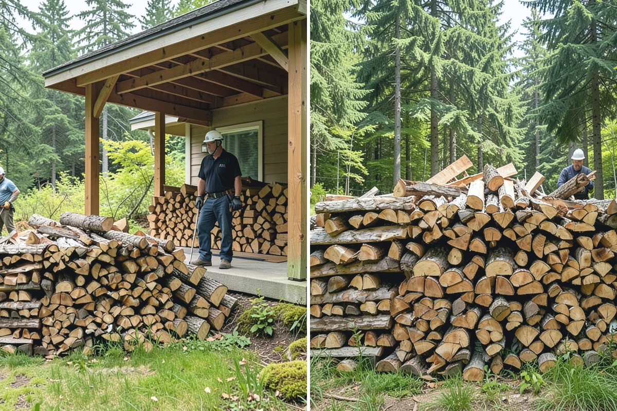 Wedding Firewood in Roy, Pierce County, WA - Confirm the date, venue, and fire features