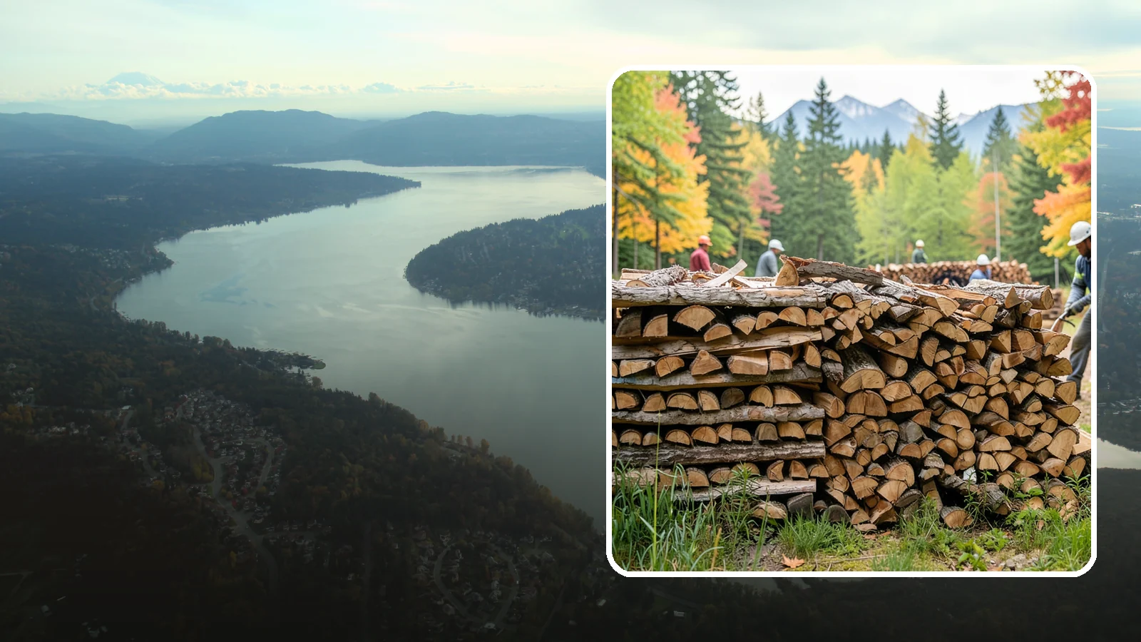 Wedding Firewood in Sammamish, WA - We supply clean, seasoned firewood for Pacific Northwest weddings so ceremony and reception fires light beautifully on the big...