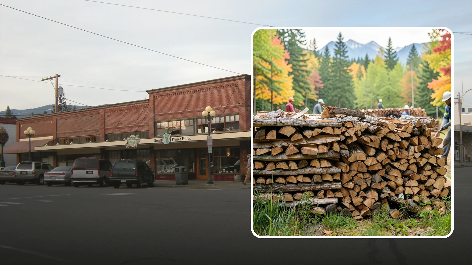 Wedding Firewood in Sedro-Woolley, Skagit County, WA - We supply clean, seasoned firewood for Pacific Northwest weddings so ceremony and reception fires light beautifully on the big...