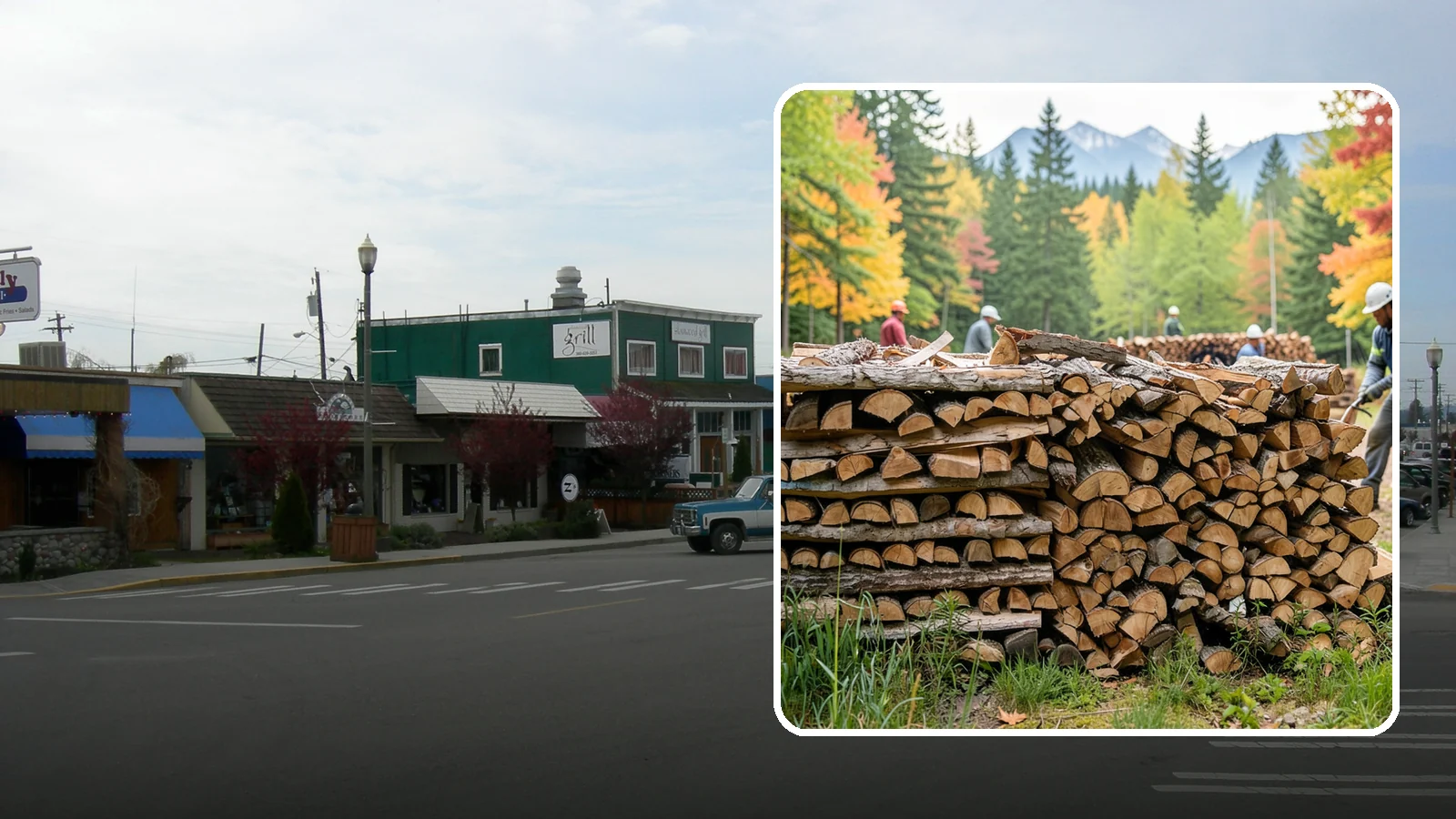 Wedding Firewood in Stanwood, Snohomish County, WA - We supply clean, seasoned firewood for Pacific Northwest weddings so ceremony and reception fires light beautifully on the big...