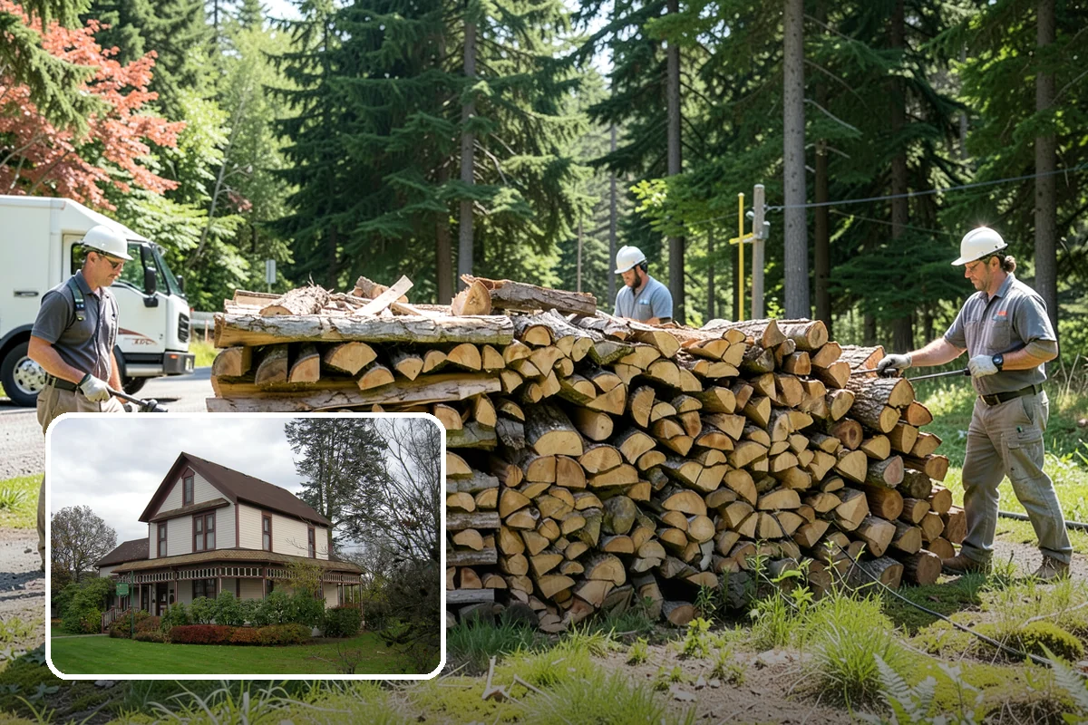 Wedding Firewood in Sumner, Pierce County, WA - Fully seasoned wood that lights cleanly on cue