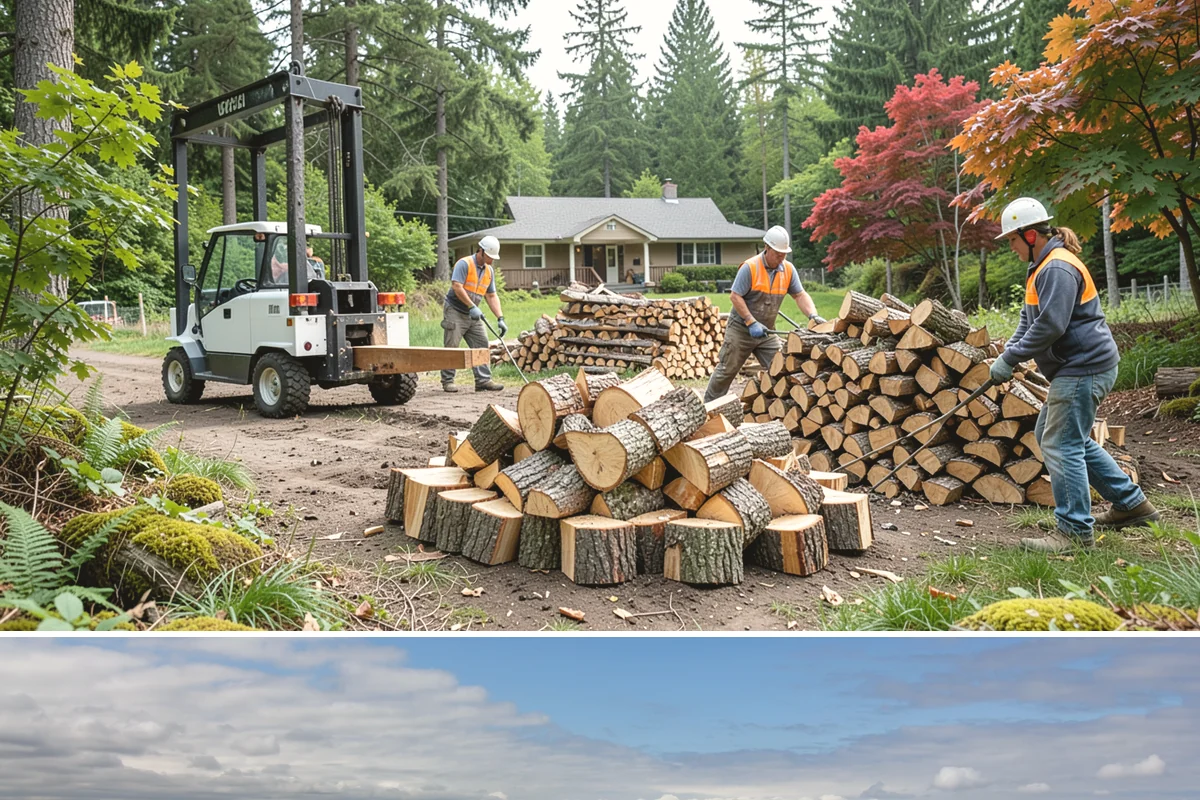 Wedding Firewood in University Place, Pierce County, WA - Reserve wedding firewood early for the popular spring, summer, and fall wedding seasons.