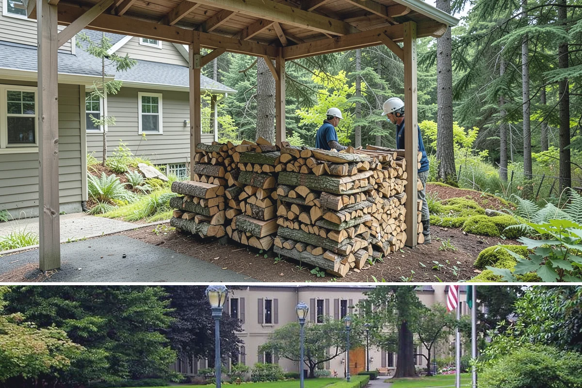 Wedding Firewood in Woodinville, King County, WA - Reserve wedding firewood early for the popular spring, summer, and fall wedding seasons.