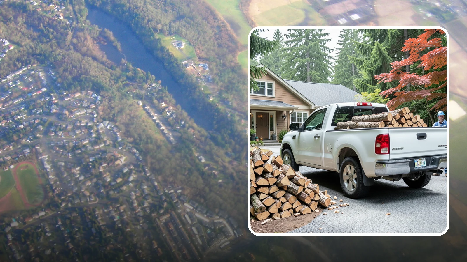 Weekend Delivery in Algona, King County, WA - Firewood delivered on Saturdays or Sundays to fit around your work week.