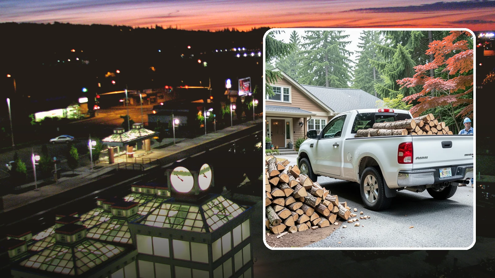 Weekend Delivery in Auburn, King County, WA - Firewood delivered on Saturdays or Sundays to fit around your work week.