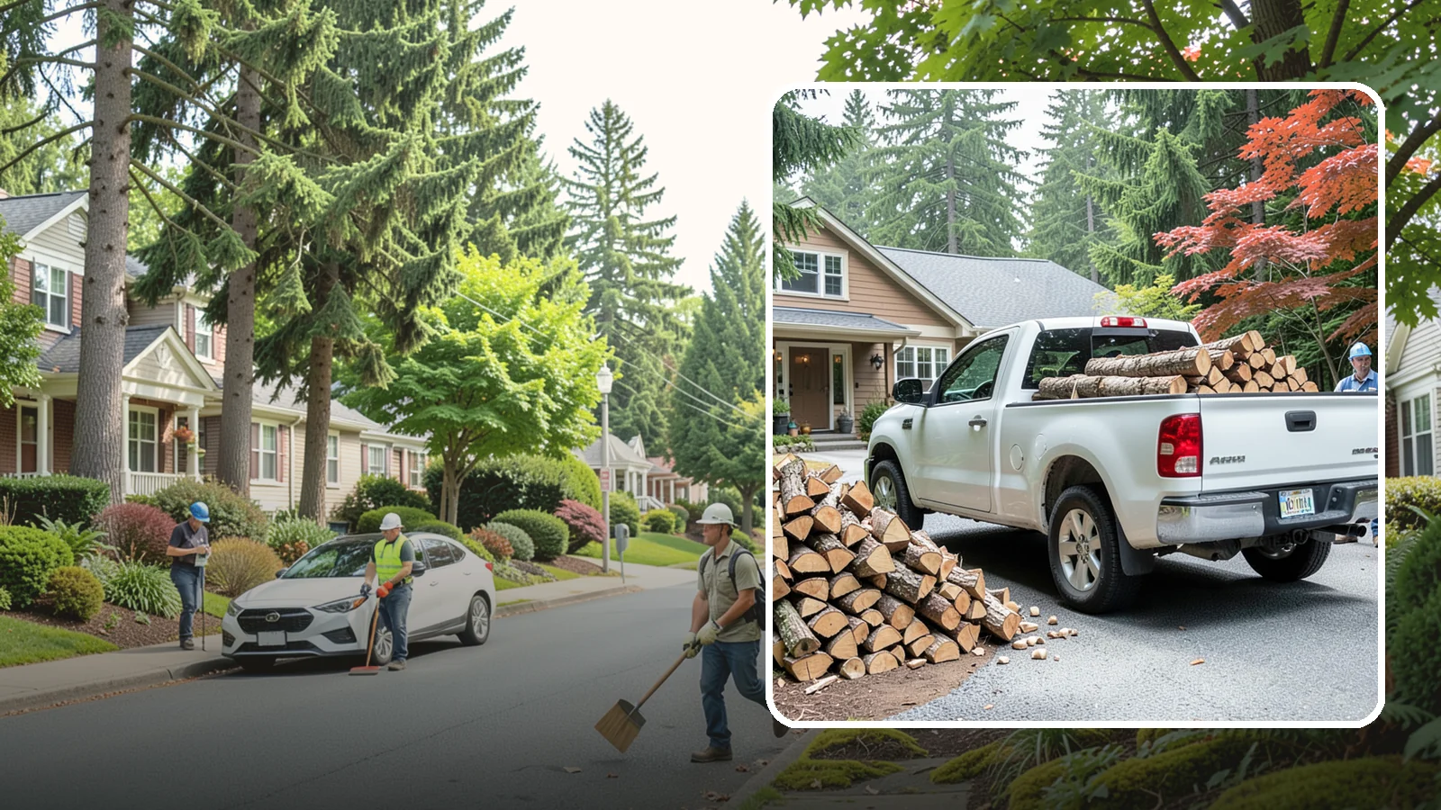 Weekend Delivery in Beaux Arts Village, King County, WA - Firewood delivered on Saturdays or Sundays to fit around your work week.