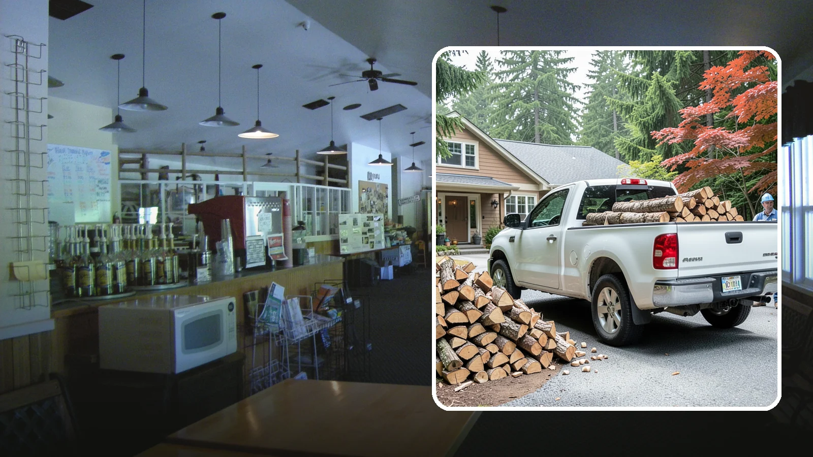 Weekend Delivery in Black Diamond, King County, WA - Firewood delivered on Saturdays or Sundays to fit around your work week.
