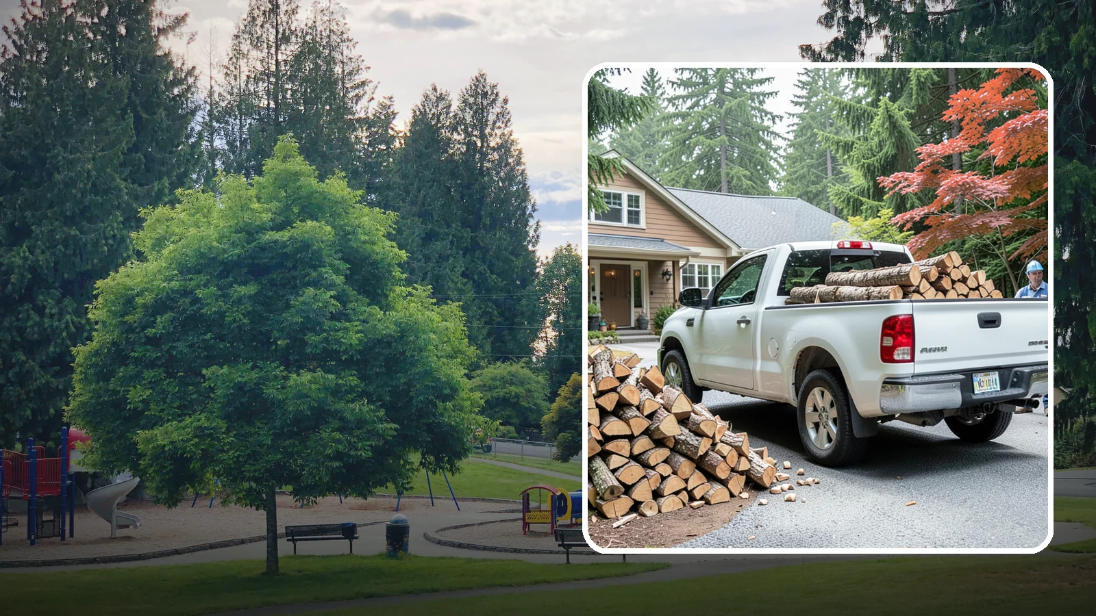 Weekend Delivery in Bonney Lake, Pierce County, WA - Firewood delivered on Saturdays or Sundays to fit around your work week.