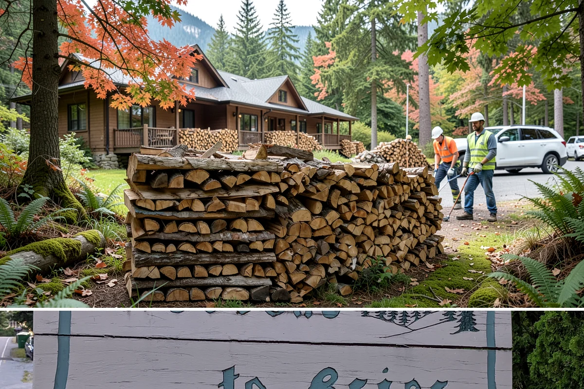 Weekend Delivery in Brier, Snohomish County, WA - In highest demand during fall weekends, so book your slot early.