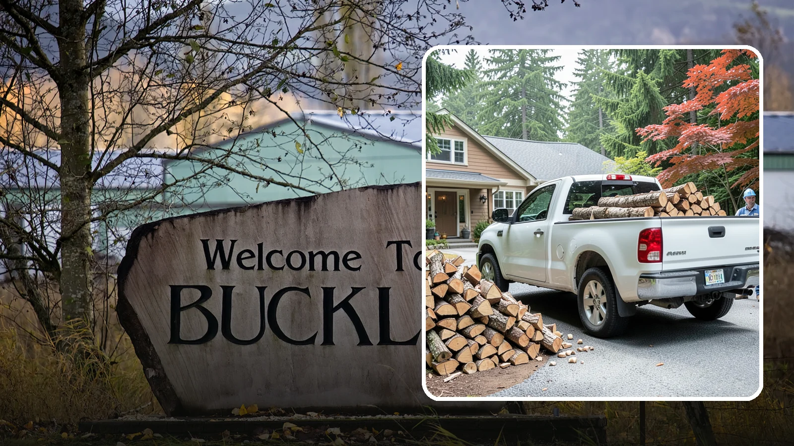 Weekend Delivery in Buckley, Pierce County, WA - Firewood delivered on Saturdays or Sundays to fit around your work week.