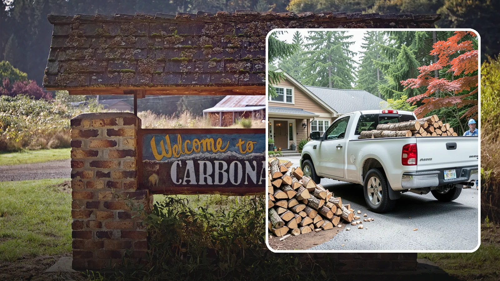 Weekend Delivery in Carbonado, Pierce County, WA - Firewood delivered on Saturdays or Sundays to fit around your work week.