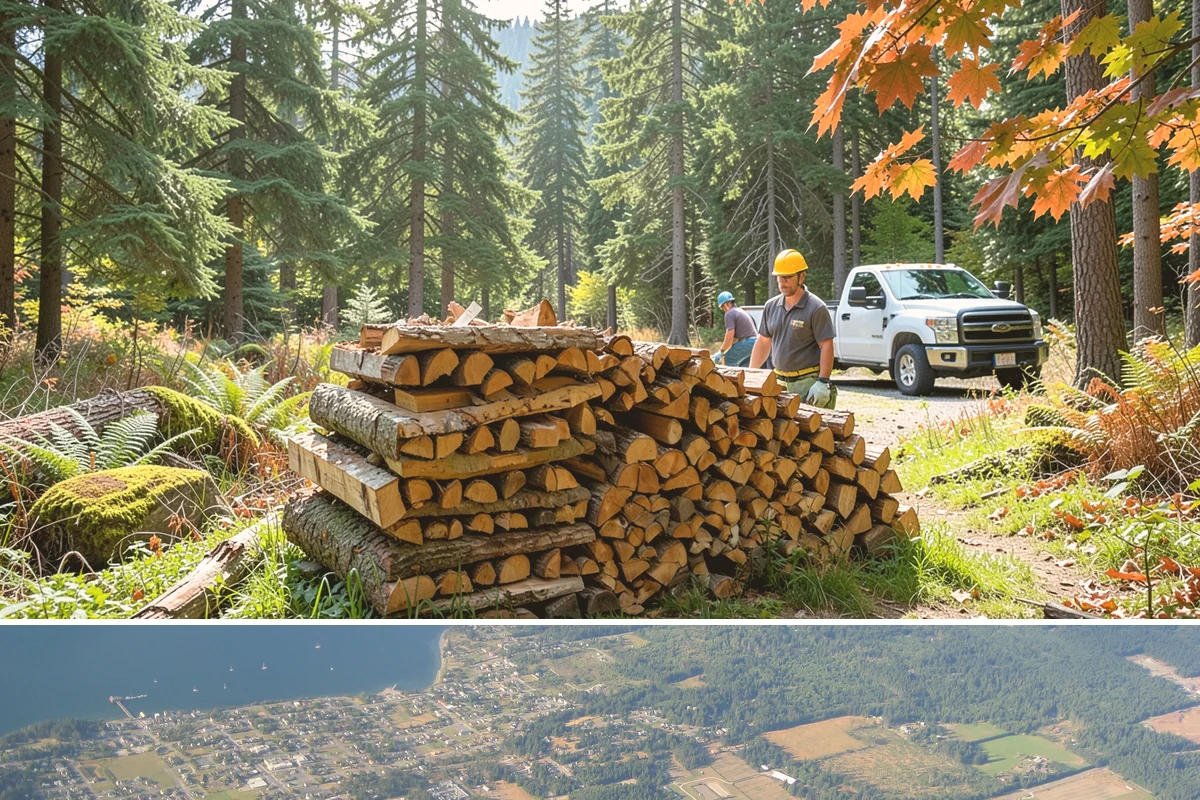 Weekend Delivery in Coupeville, Island County, WA - In highest demand during fall weekends, so book your slot early.