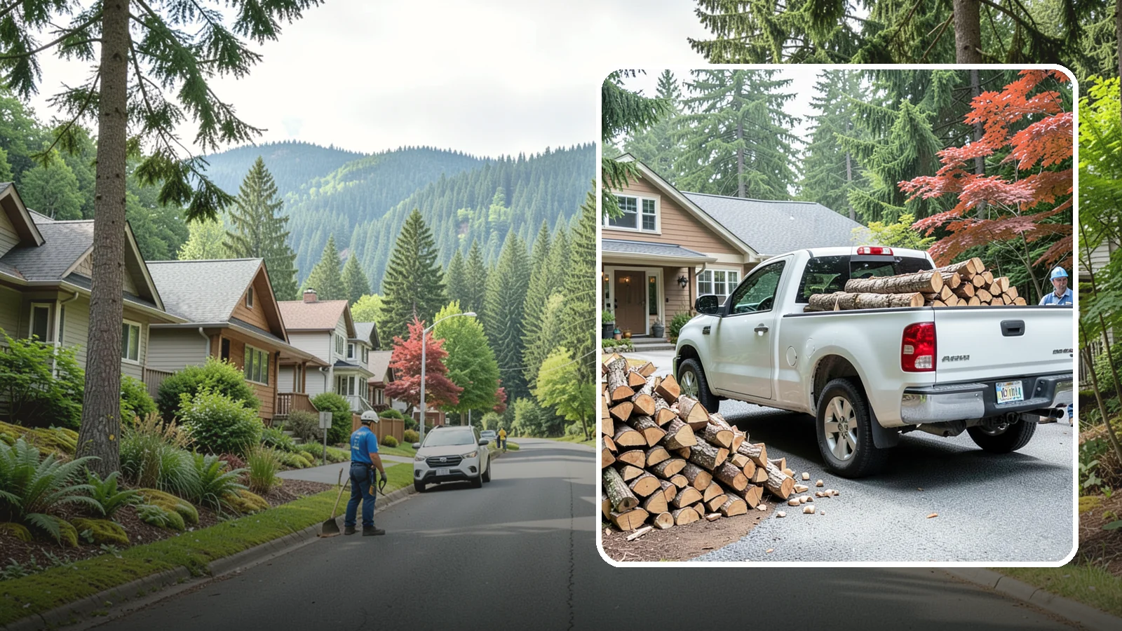 Weekend Delivery in Darrington, Snohomish County, WA - Firewood delivered on Saturdays or Sundays to fit around your work week.