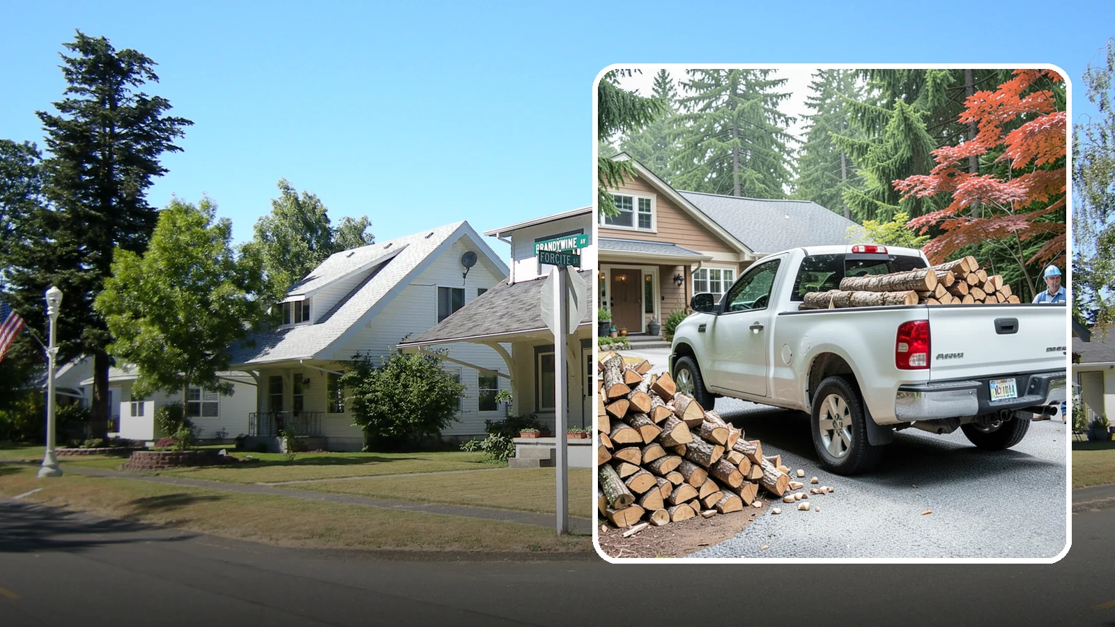 Weekend Delivery in DuPont, Pierce County, WA - Firewood delivered on Saturdays or Sundays to fit around your work week.