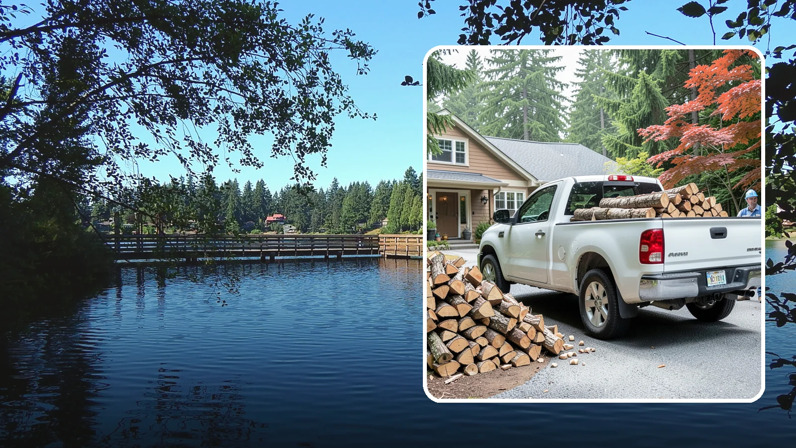 Weekend Delivery in Federal Way, King County, WA - Firewood delivered on Saturdays or Sundays to fit around your work week.