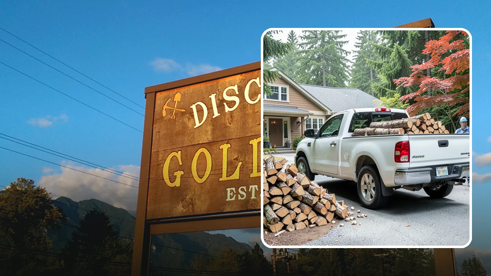 Weekend Delivery in Gold Bar, Snohomish County, WA - Firewood delivered on Saturdays or Sundays to fit around your work week.