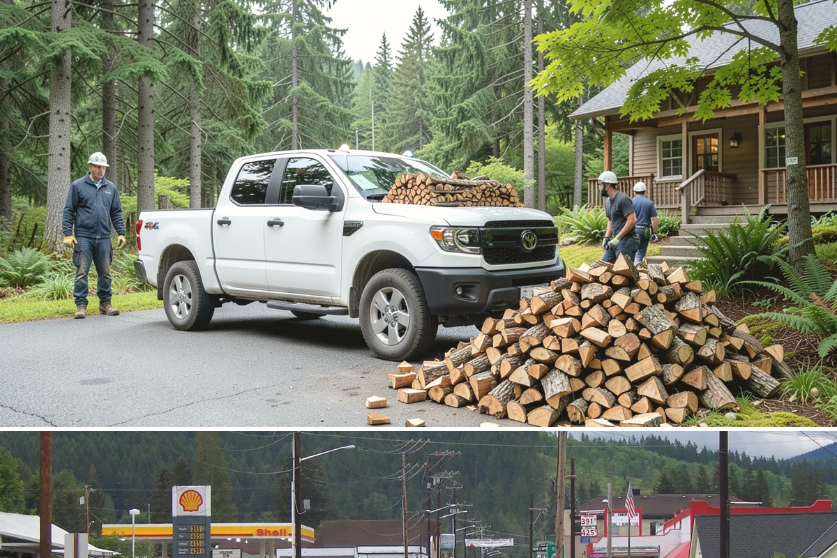 Weekend Delivery in Granite Falls, Snohomish County, WA - In highest demand during fall weekends, so book your slot early.