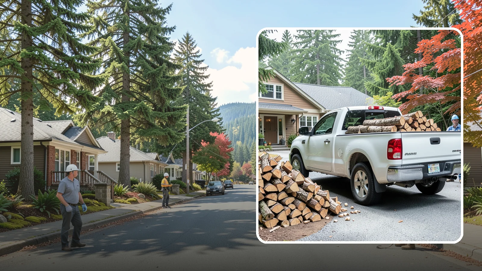 Weekend Delivery in Hunts Point, King County, WA - Firewood delivered on Saturdays or Sundays to fit around your work week.