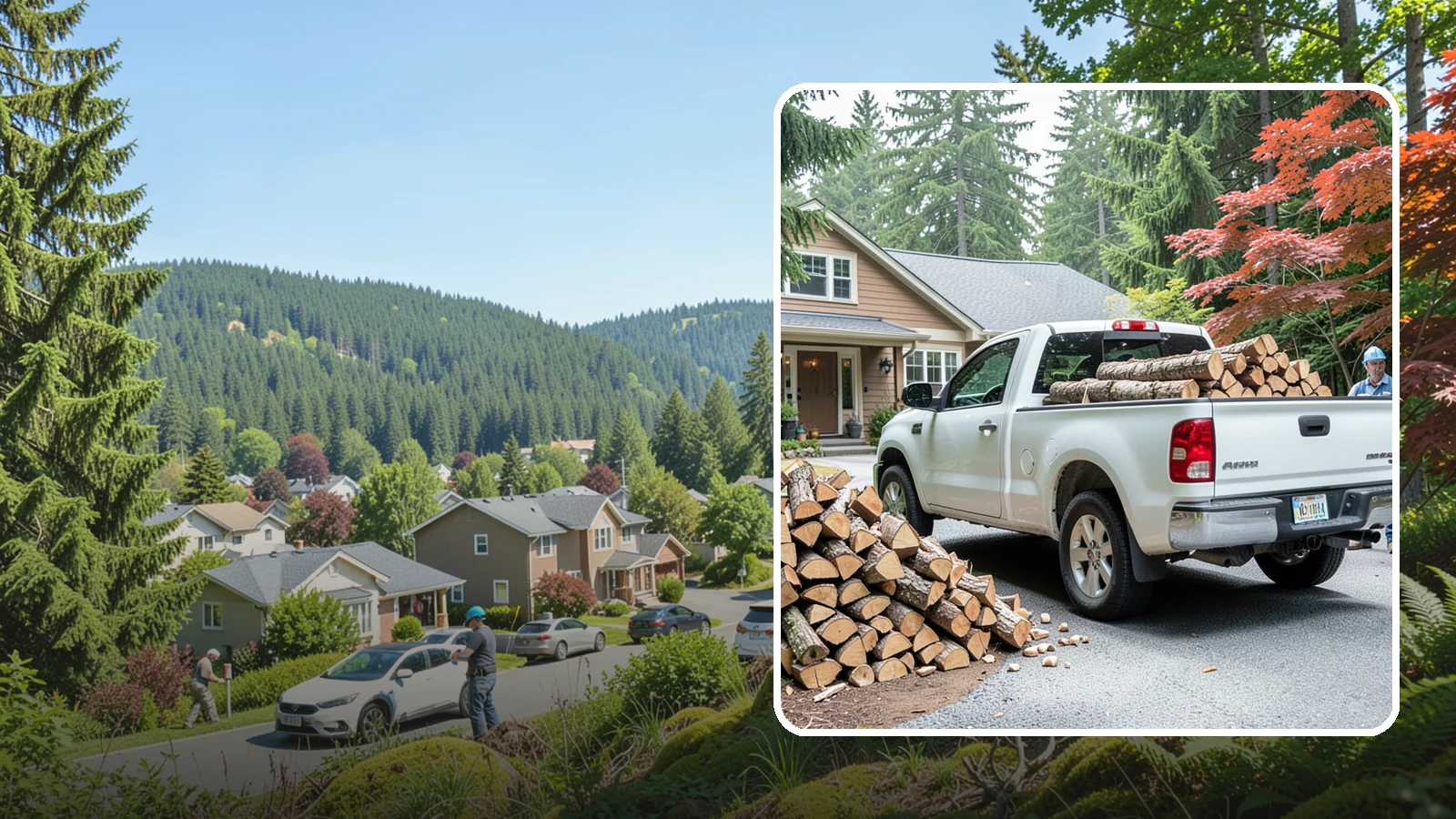 Weekend Delivery in Index, Snohomish County, WA - Firewood delivered on Saturdays or Sundays to fit around your work week.