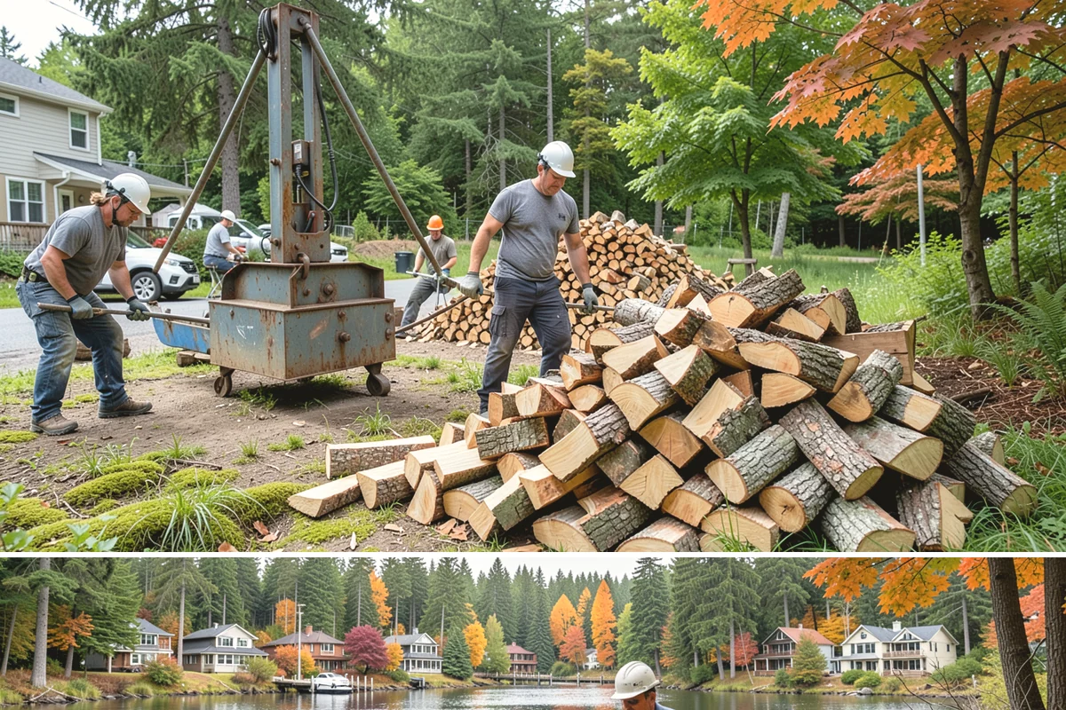 Weekend Delivery in La Conner, Skagit County, WA - In highest demand during fall weekends, so book your slot early.