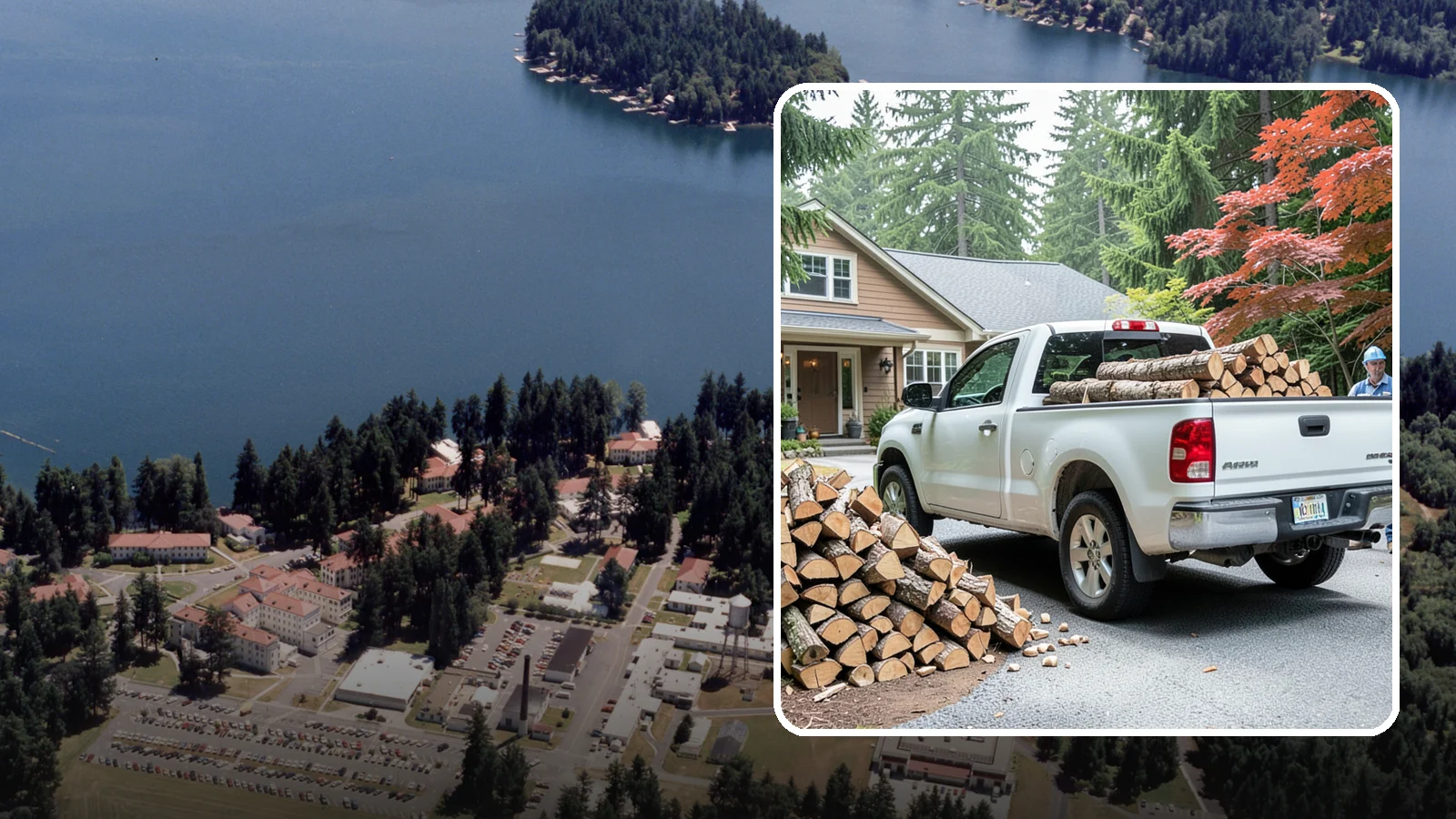 Weekend Delivery in Lakewood, Pierce County, WA - Firewood delivered on Saturdays or Sundays to fit around your work week.