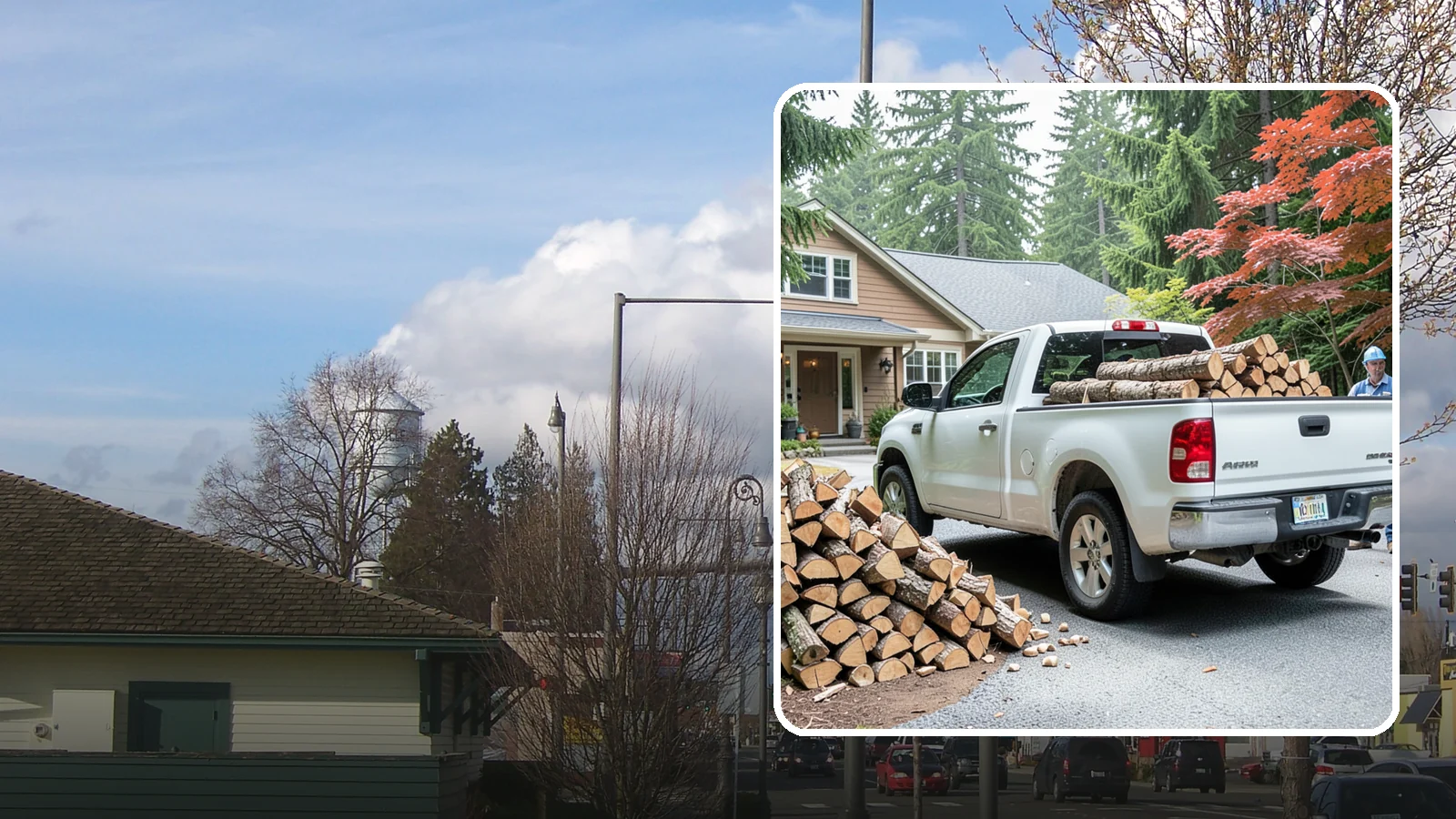 Weekend Delivery in Marysville, Snohomish County, WA - Firewood delivered on Saturdays or Sundays to fit around your work week.