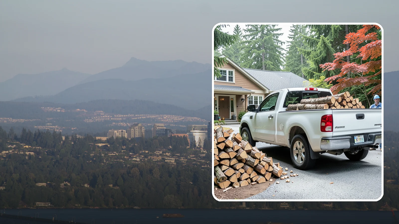 Weekend Delivery in Medina, King County, WA - Firewood delivered on Saturdays or Sundays to fit around your work week.