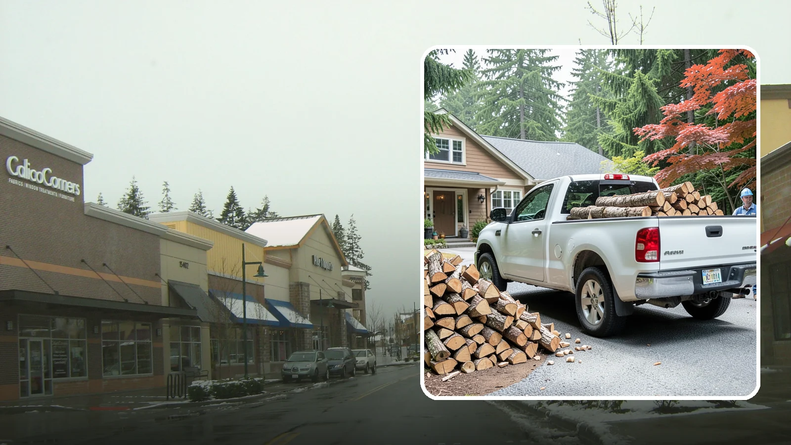 Weekend Delivery in Mill Creek, Snohomish County, WA - Firewood delivered on Saturdays or Sundays to fit around your work week.