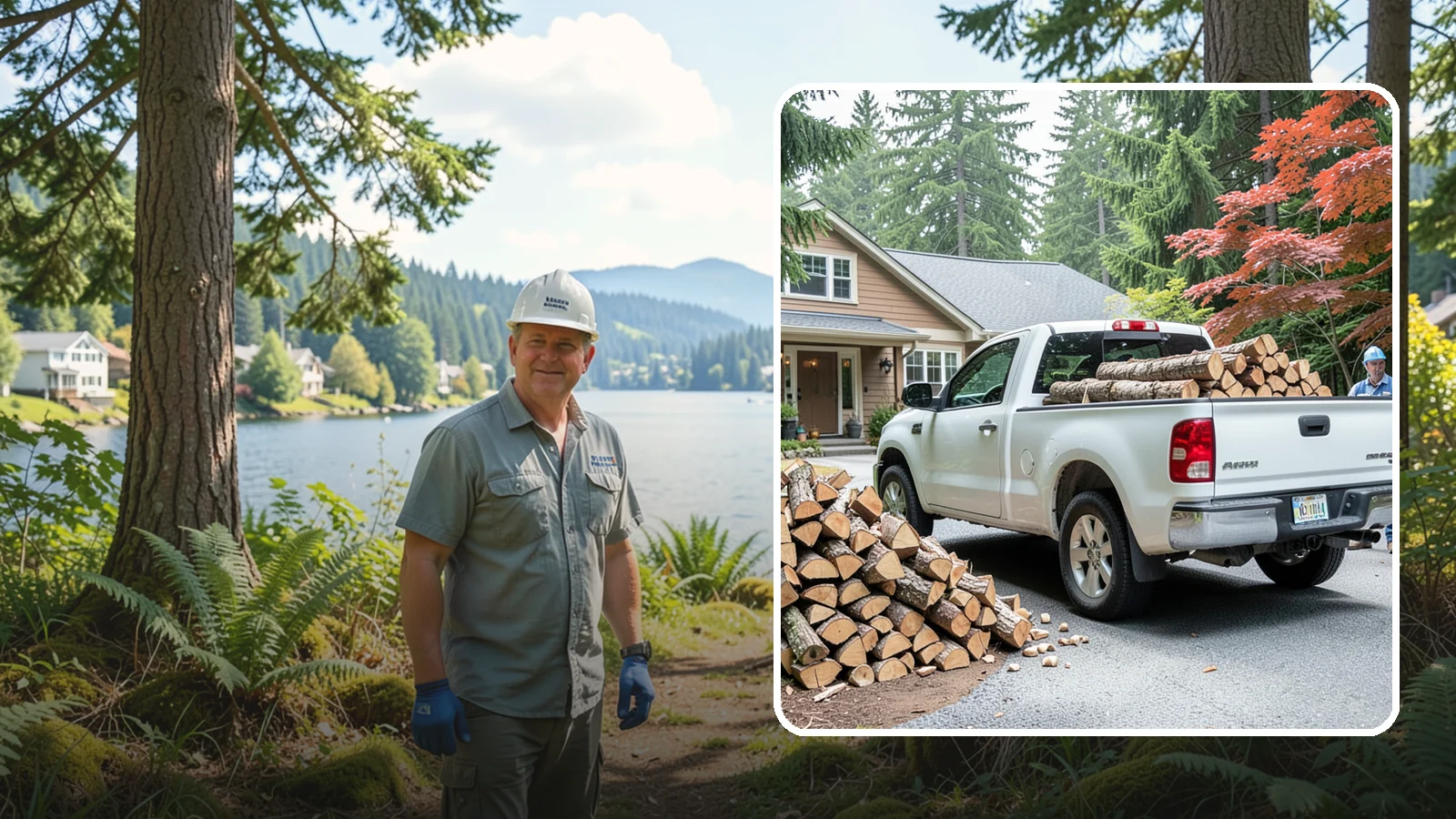 Weekend Delivery in Milton, King County, WA - Firewood delivered on Saturdays or Sundays to fit around your work week.
