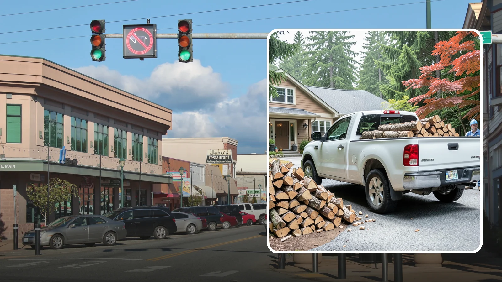 Weekend Delivery in Monroe, Snohomish County, WA - Firewood delivered on Saturdays or Sundays to fit around your work week.