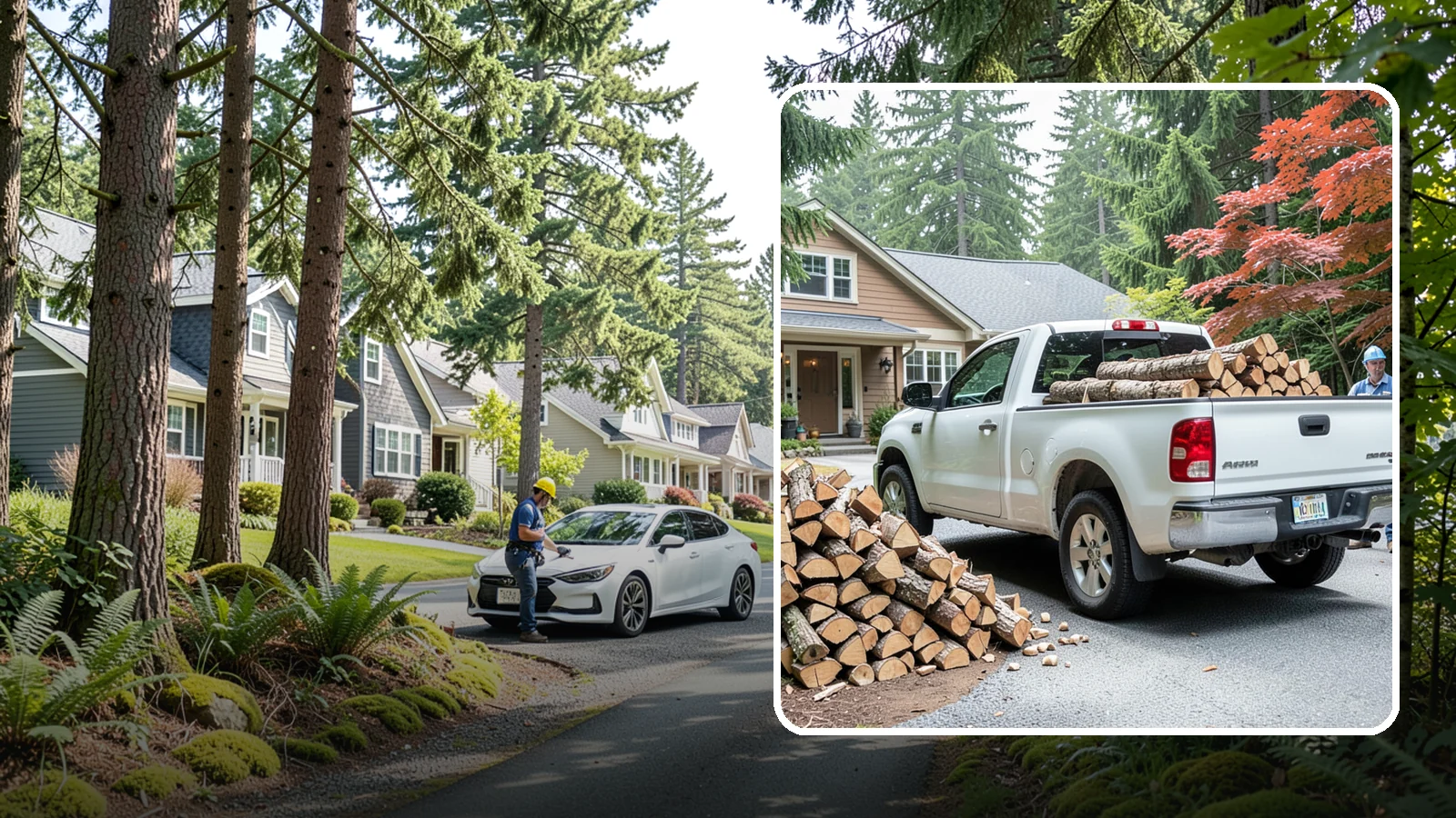 Weekend Delivery in Normandy Park, King County, WA - Firewood delivered on Saturdays or Sundays to fit around your work week.
