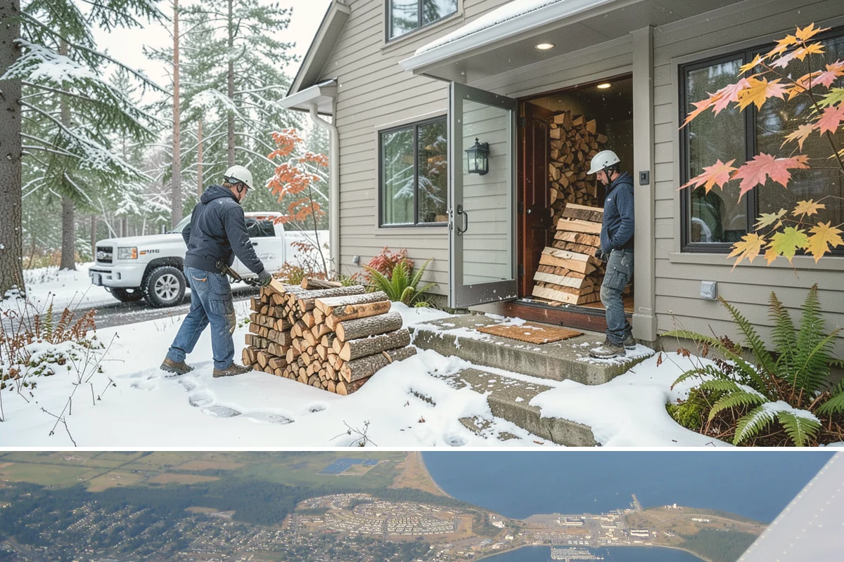 Weekend Delivery in Oak Harbor, Island County, WA - In highest demand during fall weekends, so book your slot early.