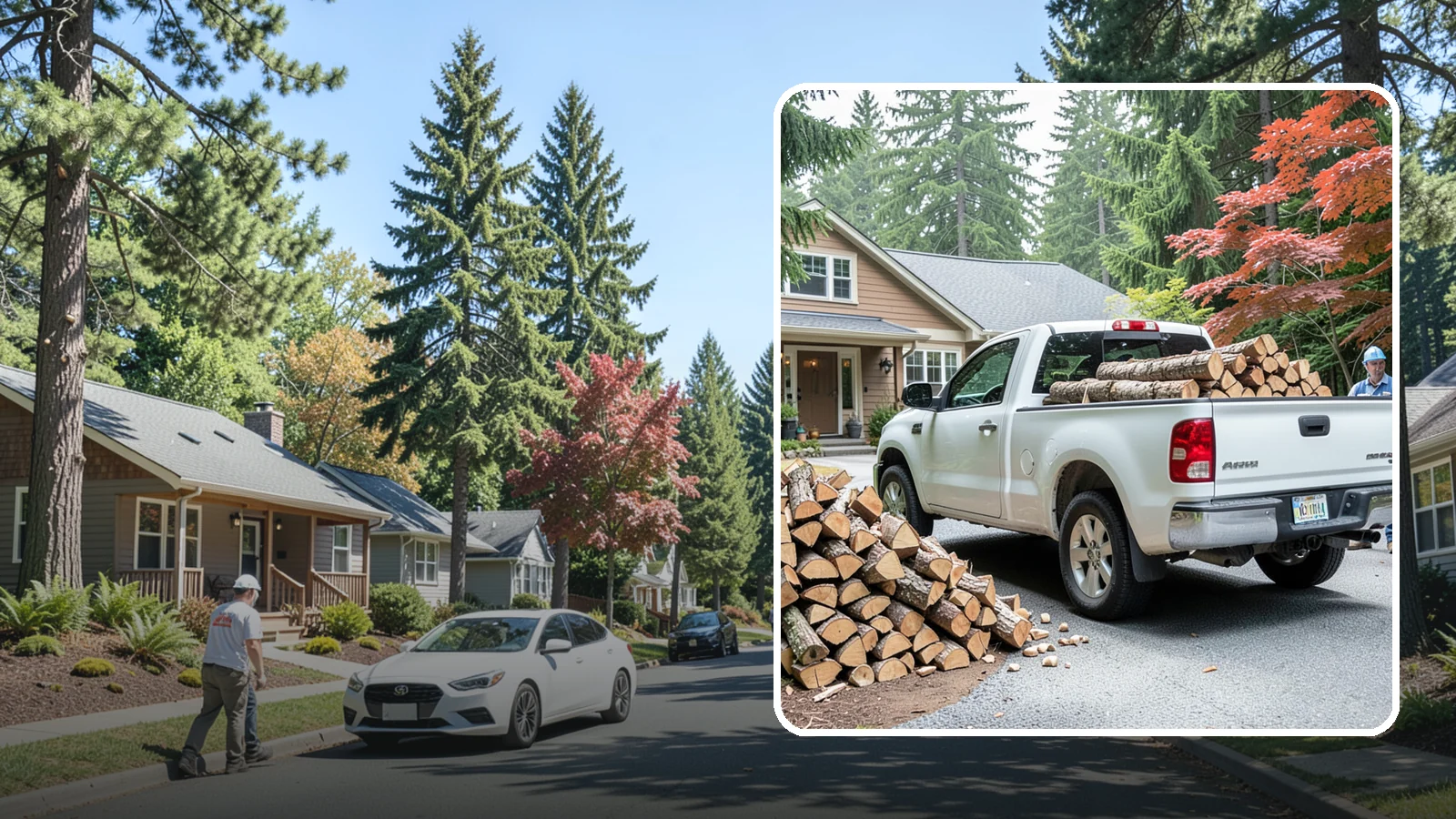 Weekend Delivery in Orting, Pierce County, WA - Firewood delivered on Saturdays or Sundays to fit around your work week.