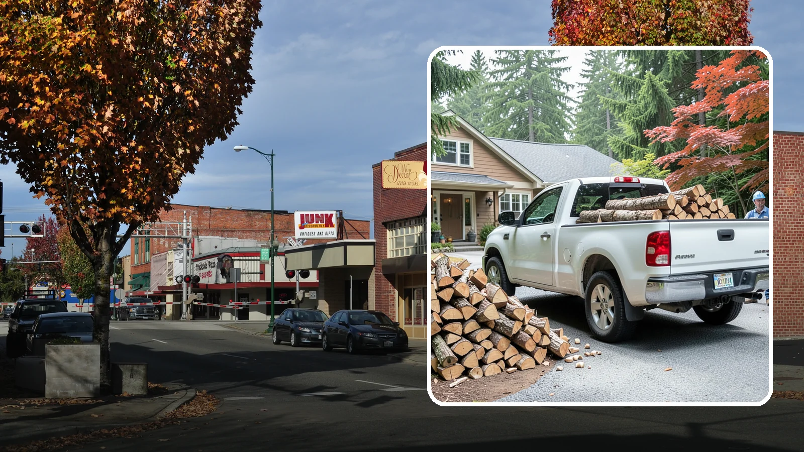 Weekend Delivery in Puyallup, Pierce County, WA - Firewood delivered on Saturdays or Sundays to fit around your work week.