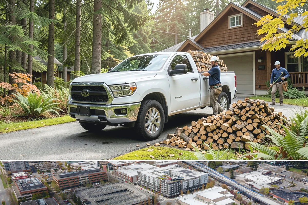 Weekend Delivery in Redmond, King County, WA - In highest demand during fall weekends, so book your slot early.