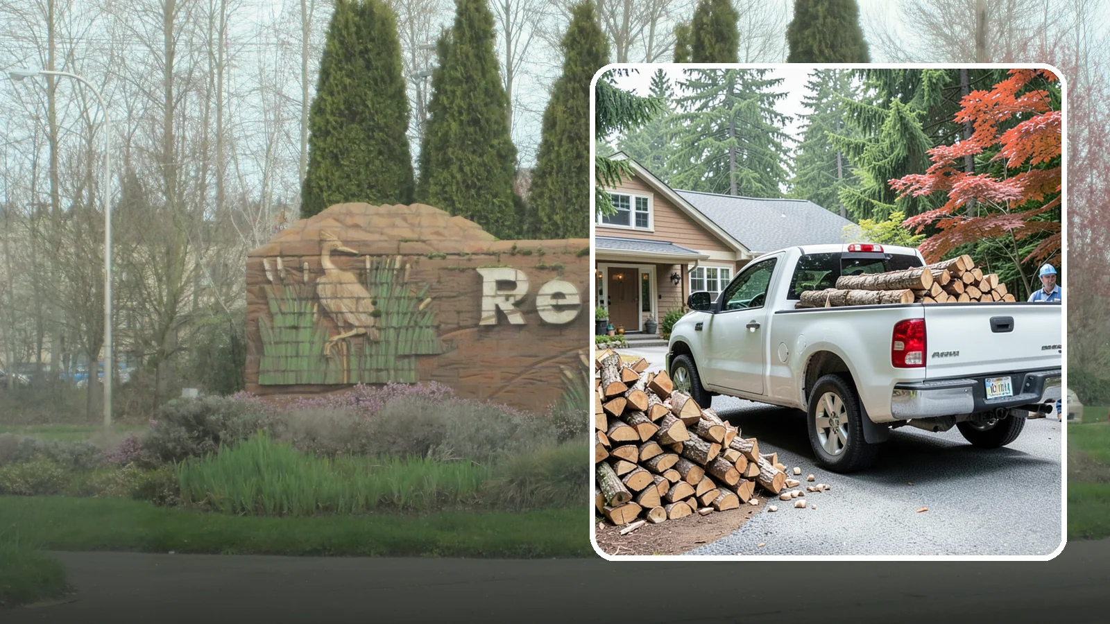 Weekend Delivery in Renton, King County, WA - Firewood delivered on Saturdays or Sundays to fit around your work week.